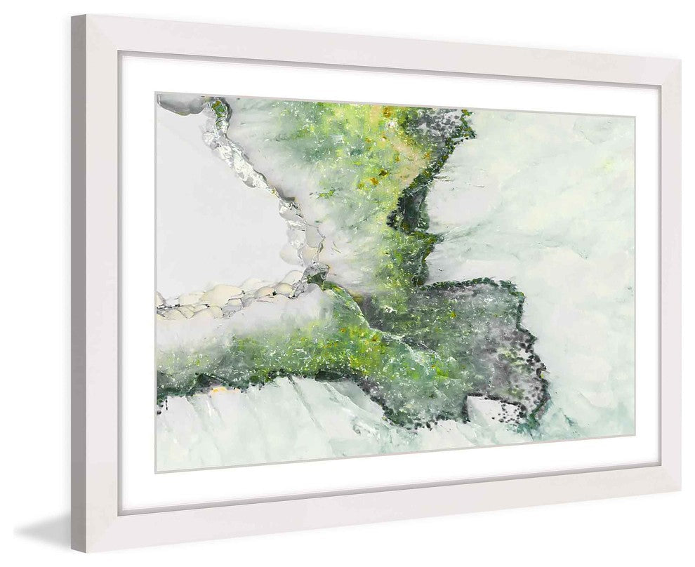 "Green Valley" Framed Art Print