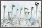 "The Voyeurs" Framed Painting Print, 24"x16"