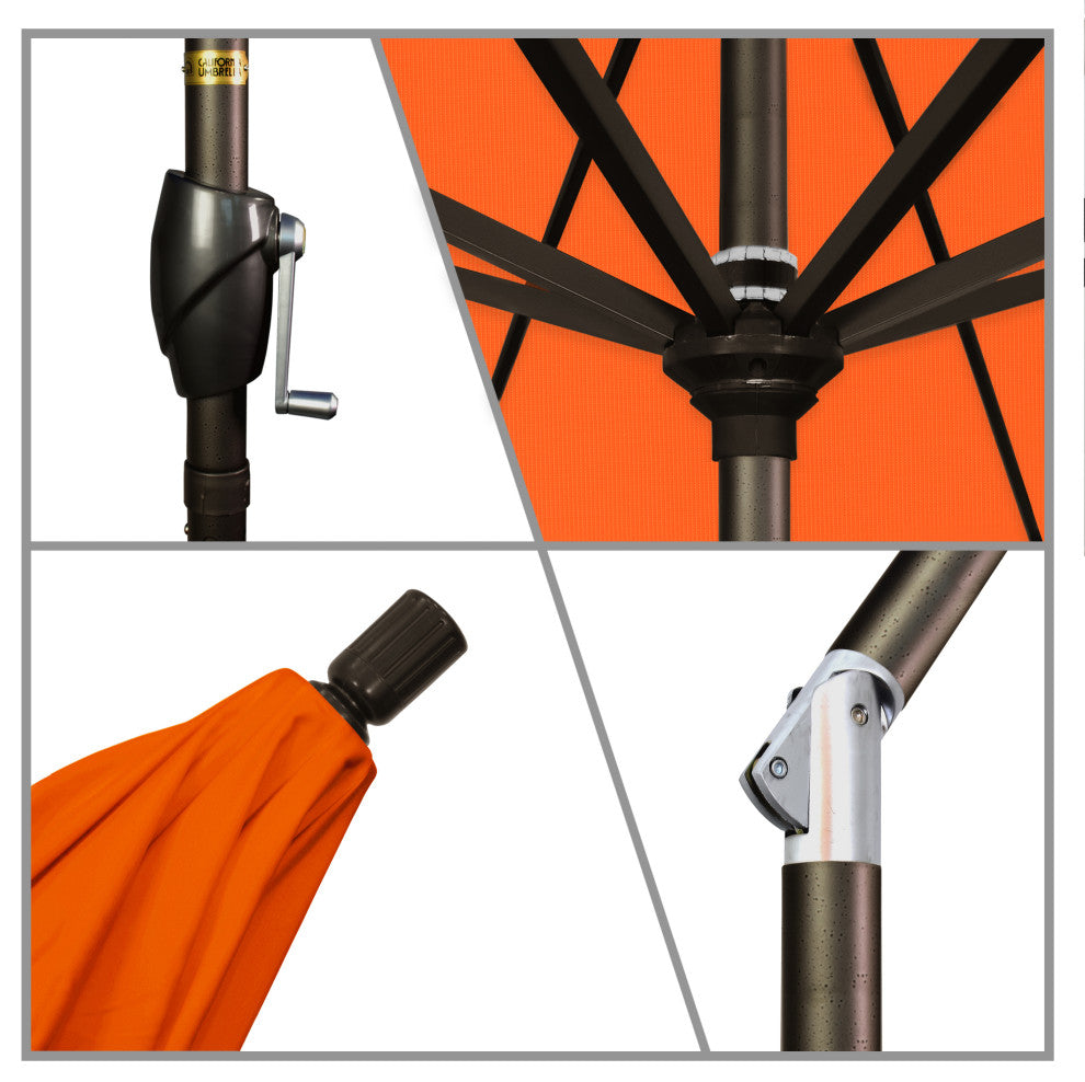 Aluminum Outdoor Umbrella, Melon