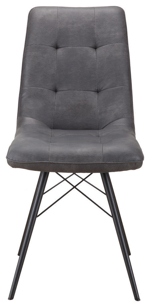 Industrial Morrison Side Chair - M2 - Grey