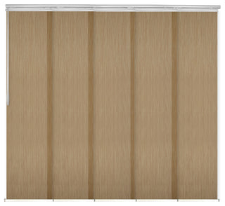 Anders 5-Panel Track Extendable Vertical Blinds 58-110"W