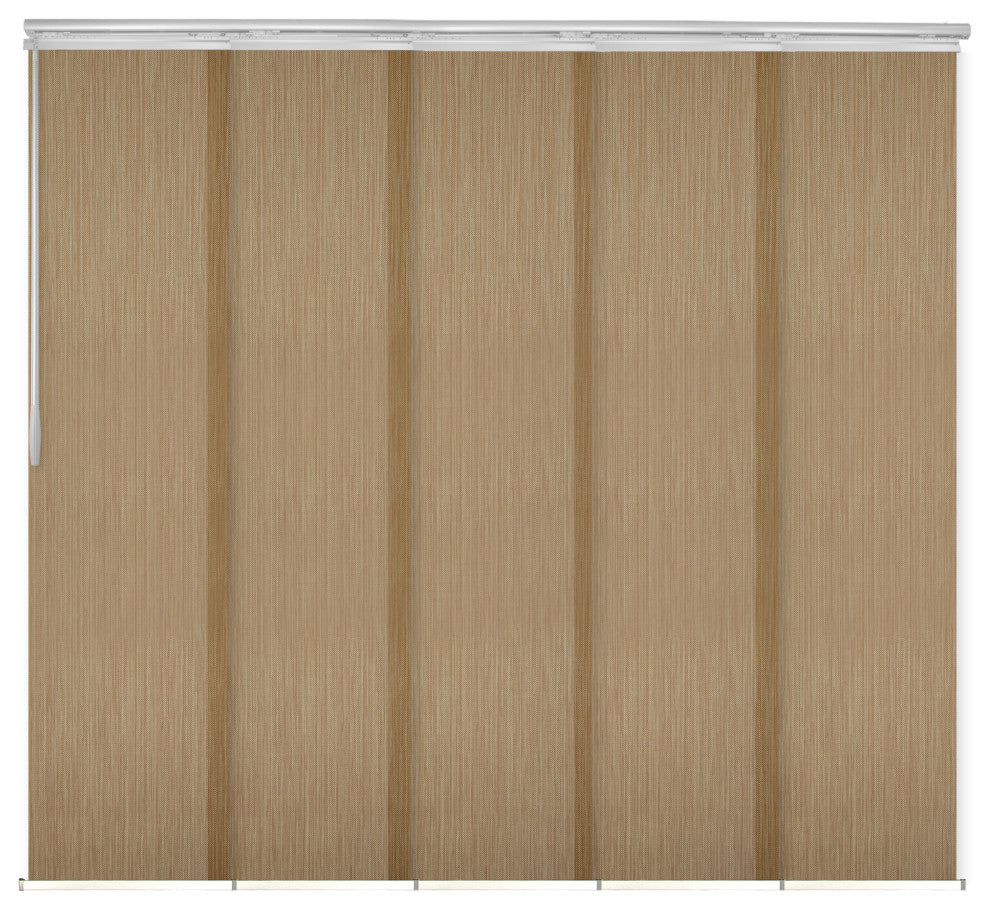 Anders 5-Panel Track Extendable Vertical Blinds 58-110"W