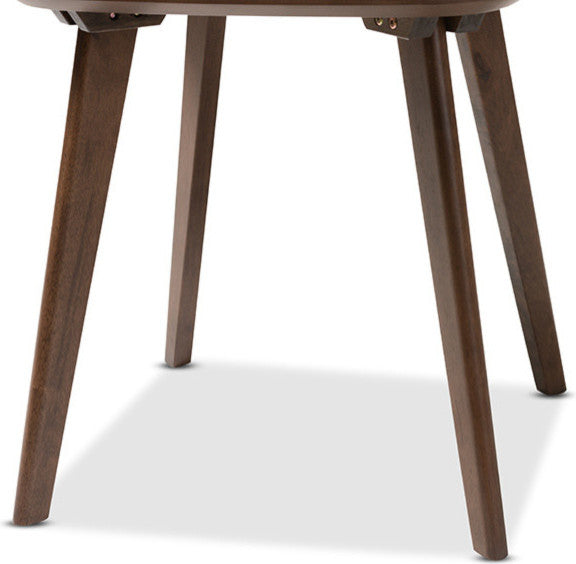 Dahlia Walnut Wood End Table