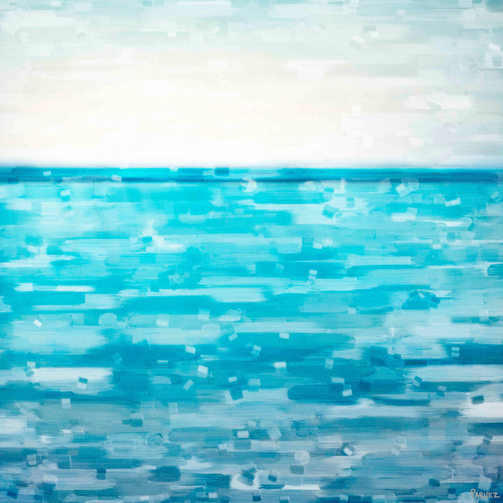 "Ana Maria Island" Print on Canvas, 32"x32"