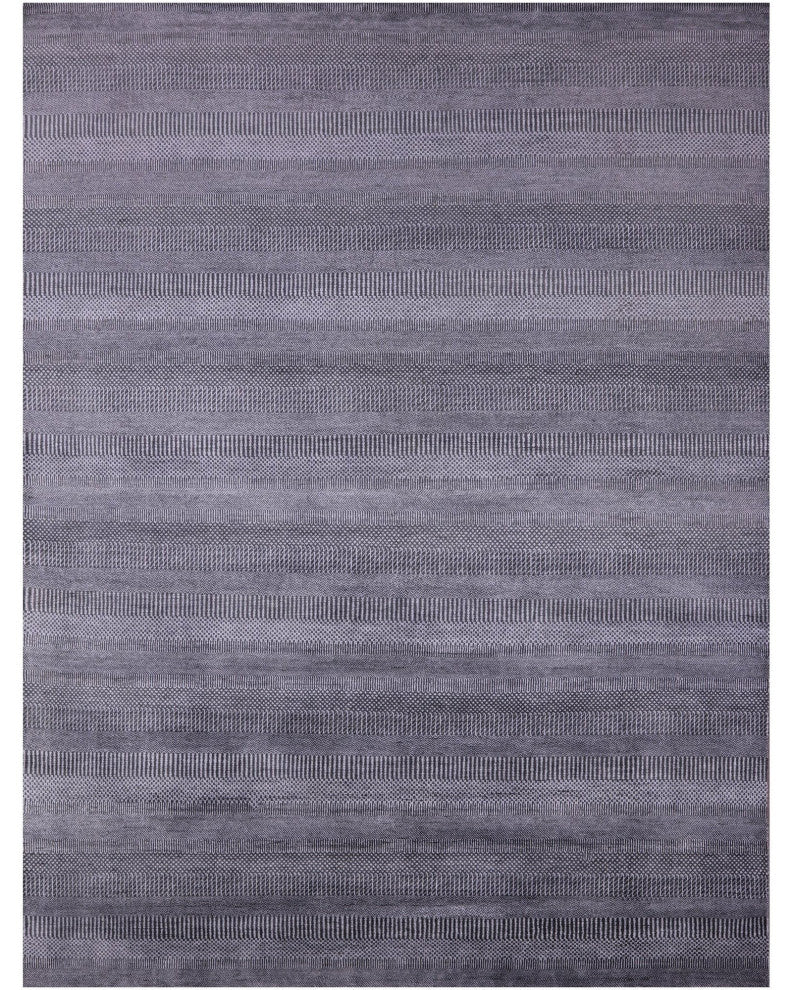 Savannah Grass Wool and Silk Hand Knotted Rug 9' 0" X 12' 2" Q11442