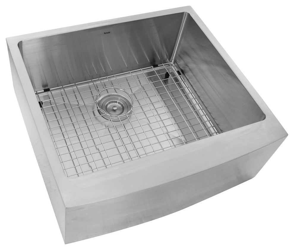 Nantucket Sinks 24" Pro Series Apron Farmhouse Stainless Steel Kitchen Sink