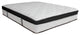 Roseto FFIF91951 Capri Comfortable 12" Thick Full Size Bed Memory - White
