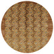Ahgly Company Indoor Round Mid-Century Modern Area Rugs, 8' Round
