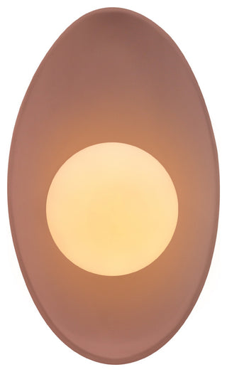 Ambiance Oval Coupe Wall Sconce, Canyon Clay