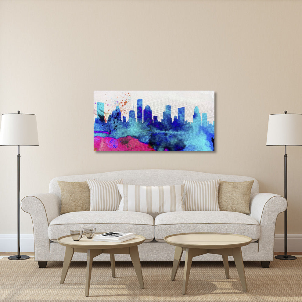 "Houston City Skyline" Fine Art Print