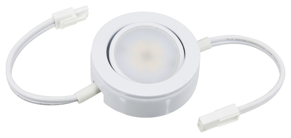 AMERICAN LIGHTING MVP-1-30-WH-B MVP LED Puck Light, 4.3 Watts, 250 Lumens