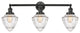Innovations 205-BK-G664-7-LED 3 Light Bath Vanity Light, Matte Black