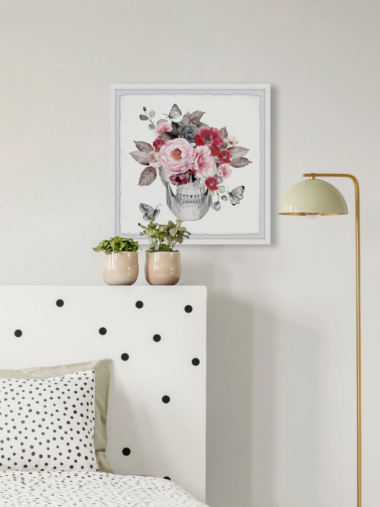 "Radiant Positivity" Framed Painting Print, 12x12