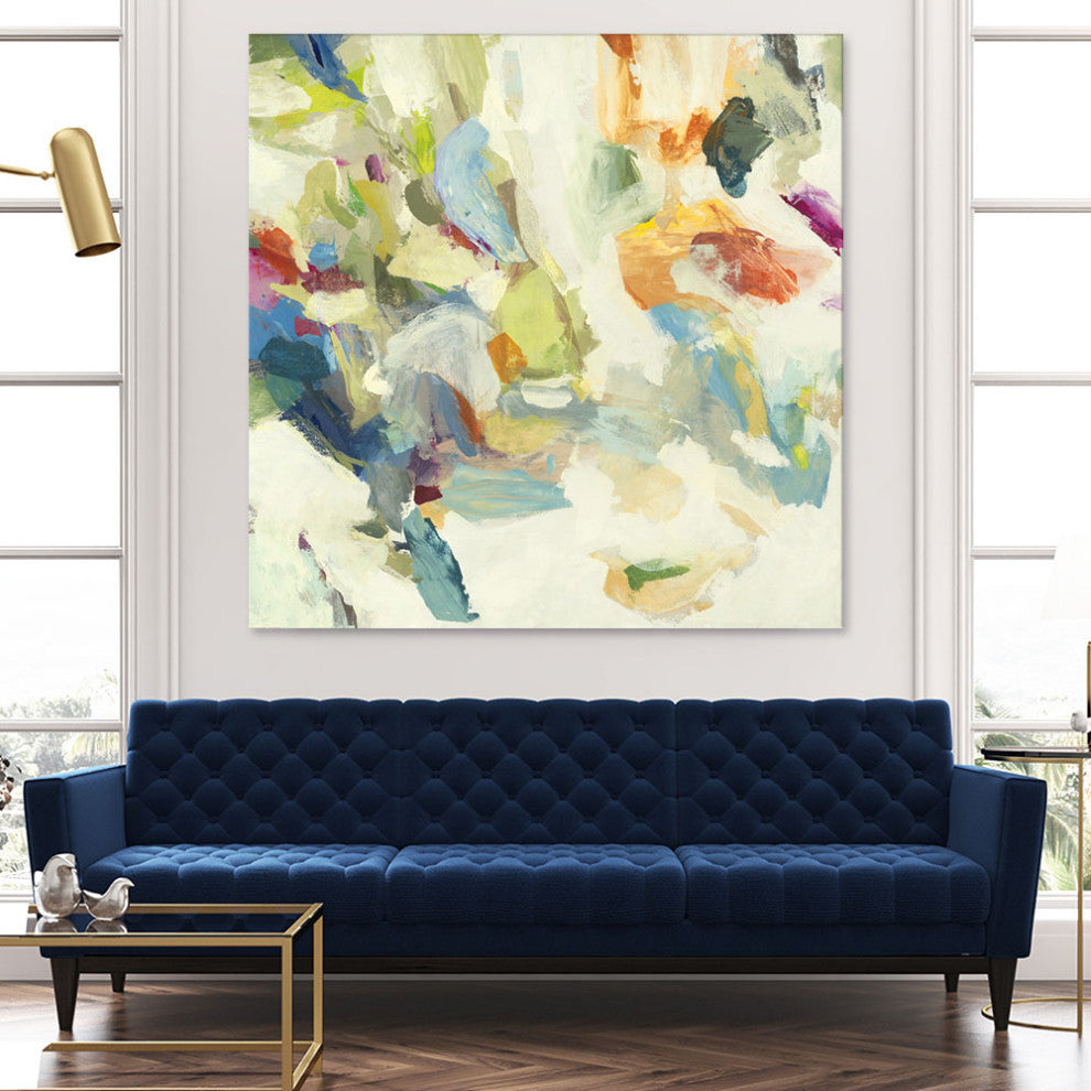 Organic Building Blocks - 54 x 54 by Randy Hibberd