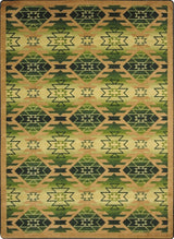 Kaleidoscope Rug, Canyon Ridge, 5'4"x7'8", Cactus