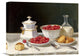 "The Dessert Table" Stretched Canvas Giclee by John F. Francis, 16"x12"