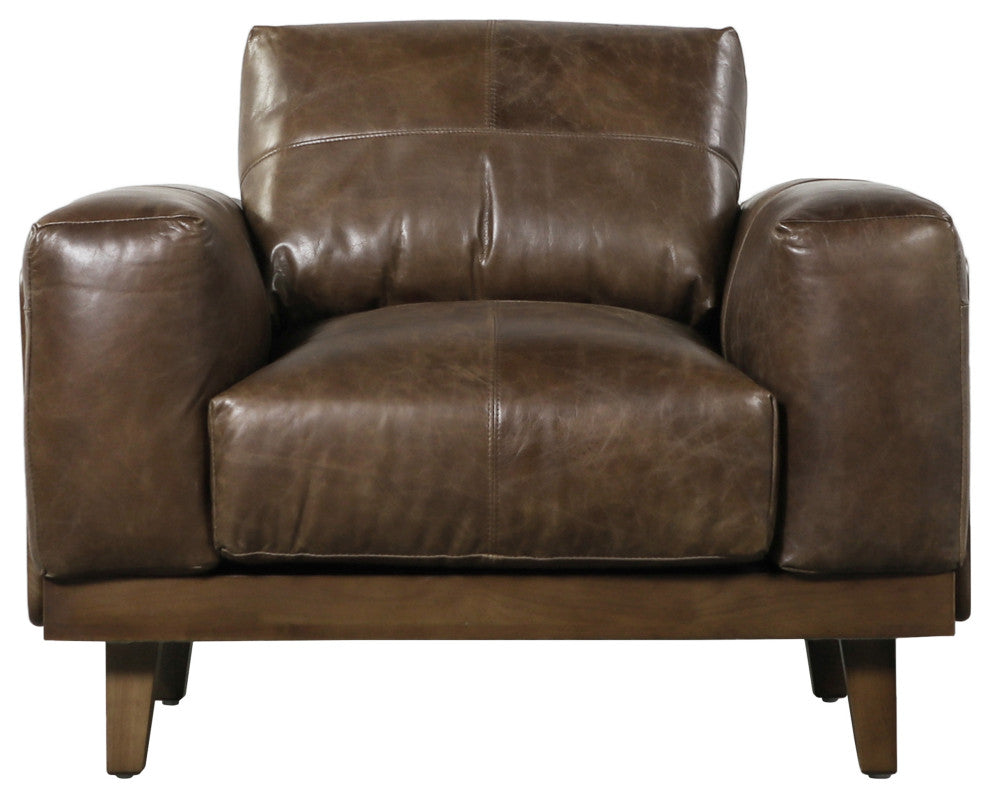 Connor Contemporary 3-Piece Oversized Living Room Sofa Set, Espresso/Dark Walnut