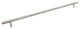 Cosmas 404-673SS Stainless Steel Slim Line Euro Style Bar Pull