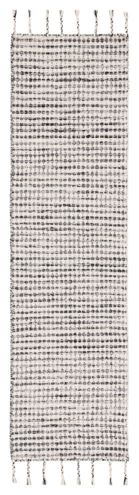 Safavieh Casablanca Collection CSB425Z Rug, Black/Ivory, 2'3" X 8'