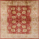 Ahgly Company Indoor Square Mid-Century Modern Area Rugs, 5' Square