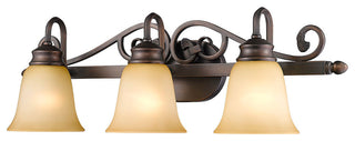 Golden Lighting Belle Meade Rubbed Bronze Vanity Light