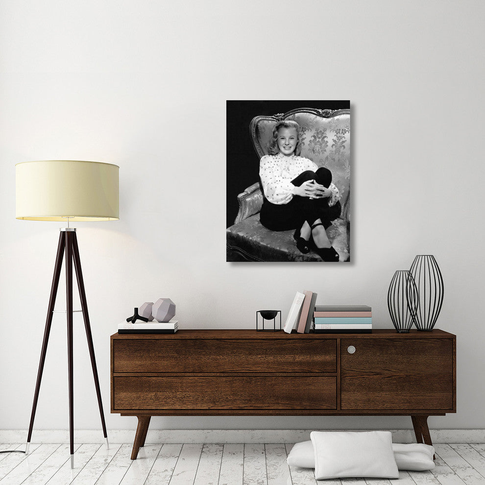 "June Allyson" Stretched Canvas Giclee by Hollywood Photo Archive, 31x40"