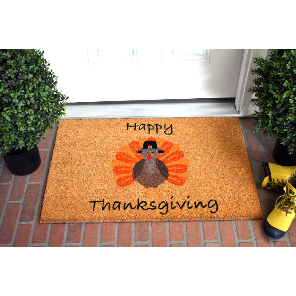 Calloway Mills Happy Thanksgiving Doormat, 24" X 36"