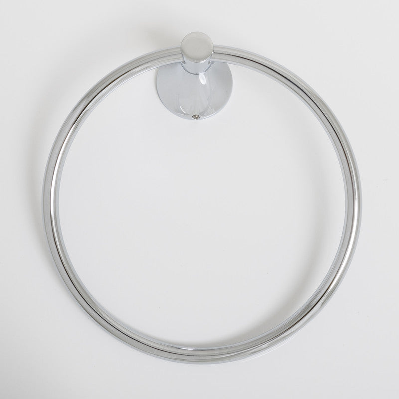 Italia Livorno Series Towel Ring in Chrome