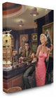 Stupell Industries Coffee Shop Phone Call Vintage Hollywood Movie Star, 30 x 40