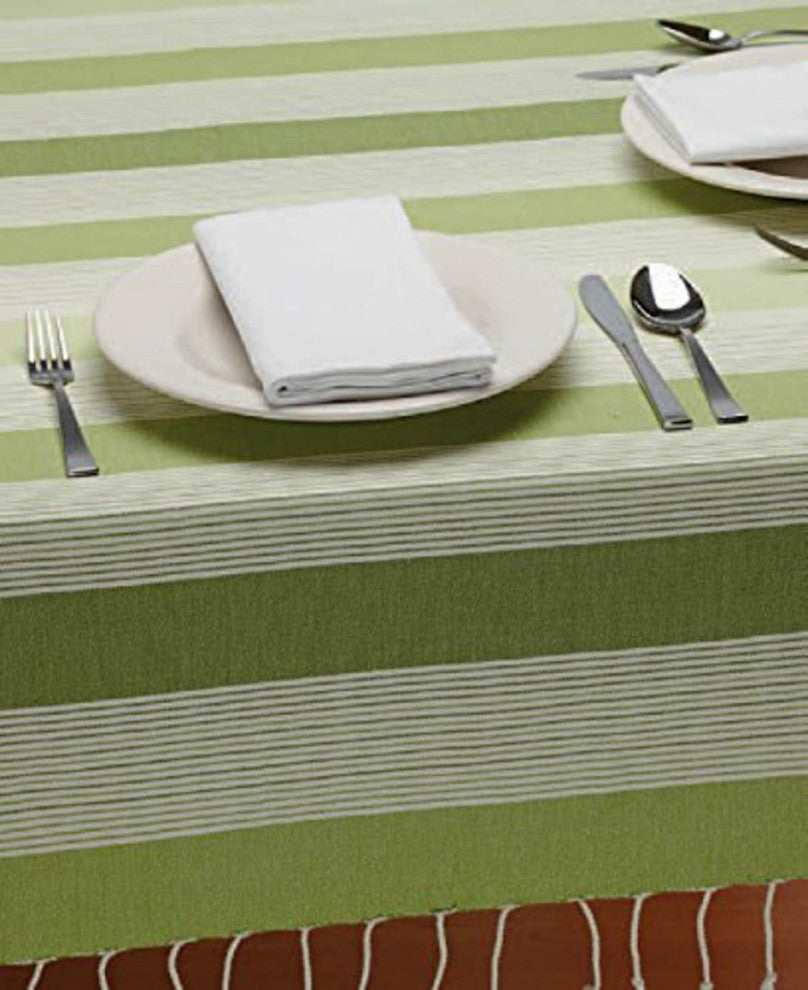 Green Stripe Fouta Towel