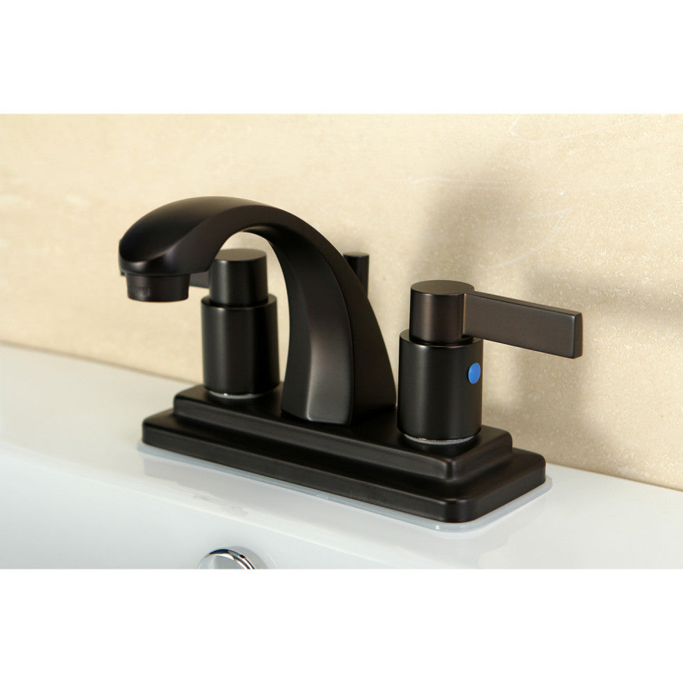Kingston Brass 4" Centerset Bathroom Faucet, Oil Rubbed Bronze