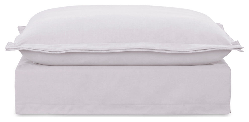 Olivia Ottoman White