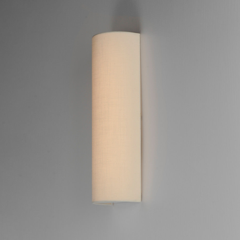 Maxim 10228 Prime 18" Tall LED Wall Sconce - Oatmeal Linen