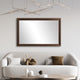 LaRue Framed Wall Mirror, Bronze, 36" X 24"