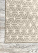 EYELET Soft Tactesse Nylon Area Rug with Anti-Stain Protection, Angora, 8'x12'