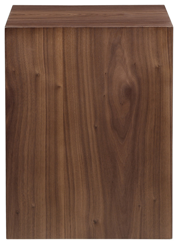 Contemporary Zio Sidetable Walnut - Brown