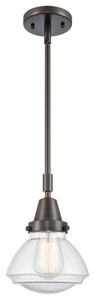 Innovations 447-1S-OB-G324-LED Olean 1 Light Mini Pendant, Oil Rubbed Bronze