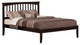 Mission Bed, Espresso, Queen
