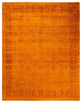 Vibrance, One-of-a-Kind Hand-Knotted Area Rug Gold, 8'3"x10'4"