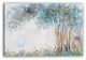 Gleaming Gold Summer Forest Oil Painting Print on Wrapped Canvas
