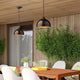 Farmhouse Island Pendant Light, Industrial, Indoor, Oil Rubbed Bronze