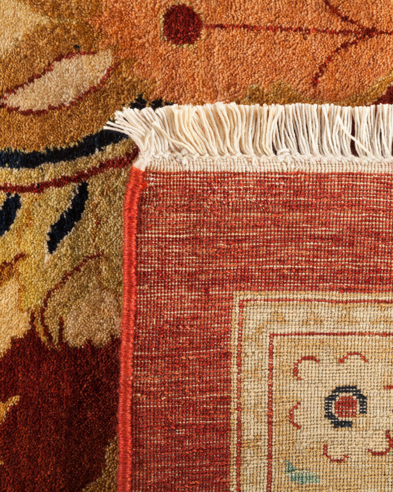 Mogul, One-of-a-Kind Hand-Knotted Area Rug Orange, 12'3"x17'4"