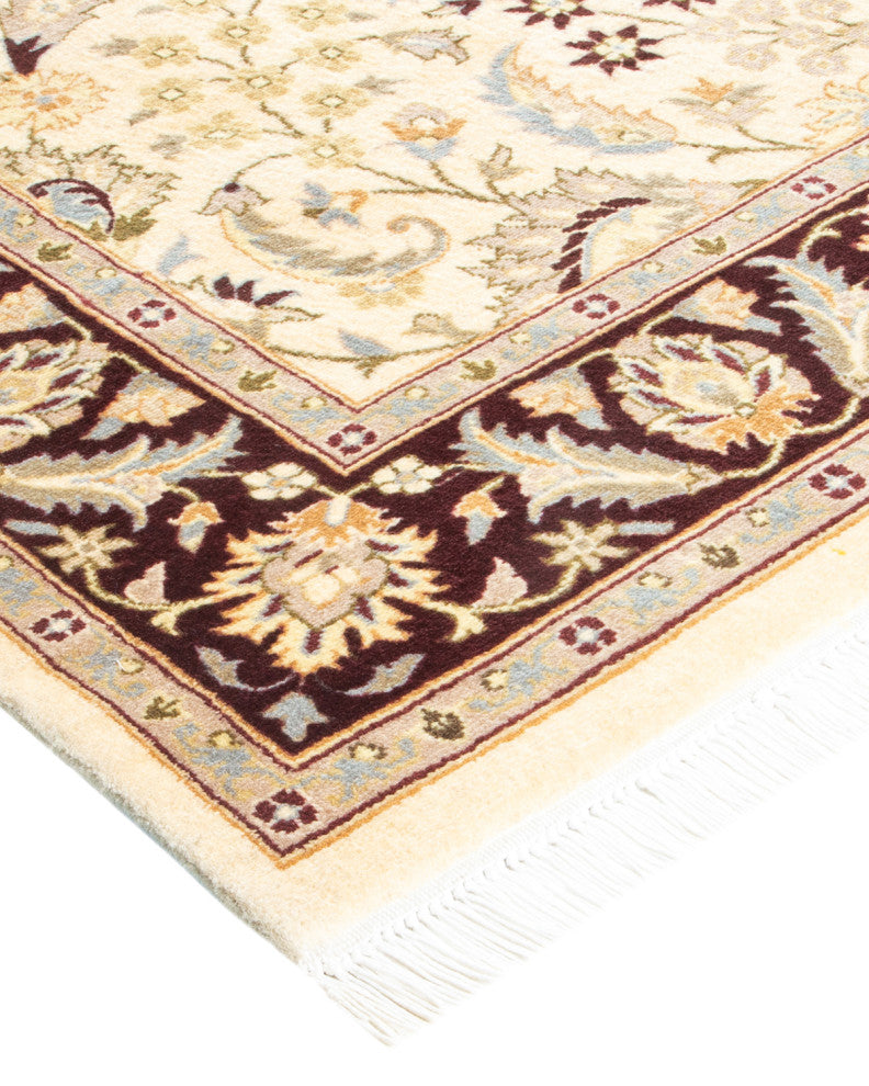 Mogul, One-of-a-Kind Hand-Knotted Area Rug Ivory, 4'2"x6'2"