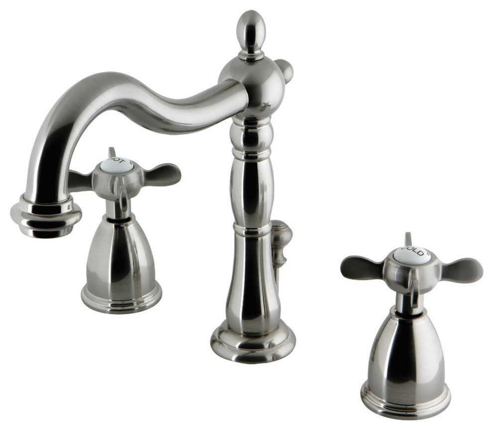Widespread Bathroom Faucet, Retail Pop-Up, Brushed Nickel