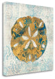 "Coastal Beauty III" By Studio Mousseau, Giclee Print on Gallery Wrap Canvas