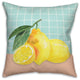 Lemon Still Life 18x18 Indoor / Outdoor Pillow