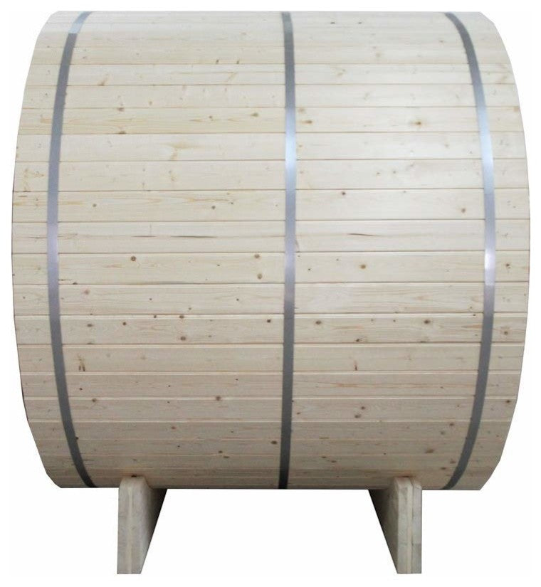 Aleko 4 Person Pine Sauna With ETL Electrical Heater