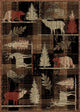 Hearthside Roaming Freely Lodge Area Rug, 5'3"x7'3"