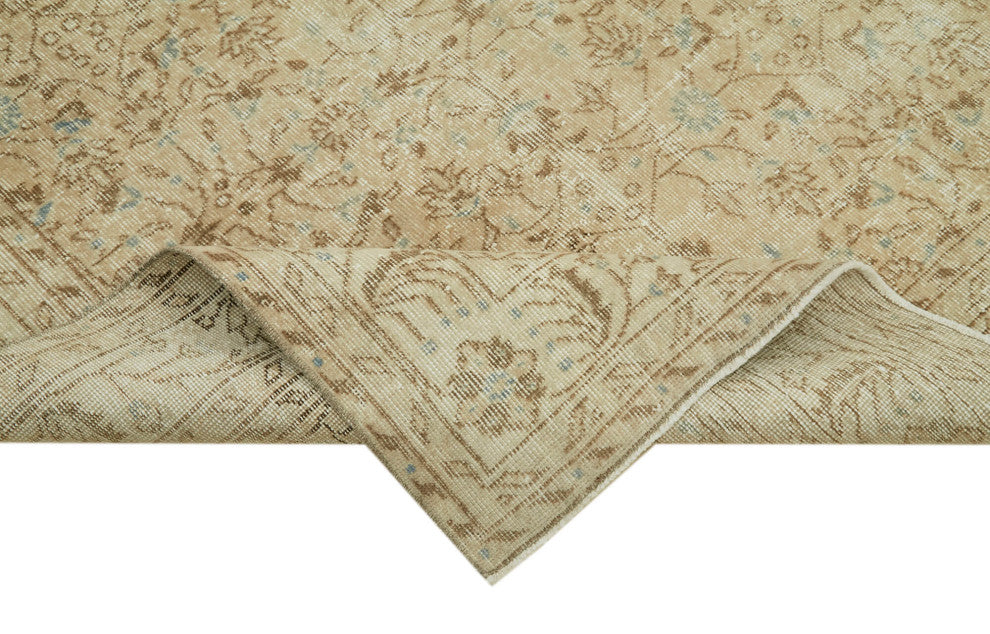 Rug N Carpet - Handmade Turkish 6' 10'' x 10' 9'' Unique Wool Area Rug