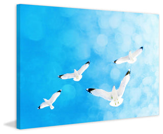 "Fly Free" Painting Print on Wrapped Canvas